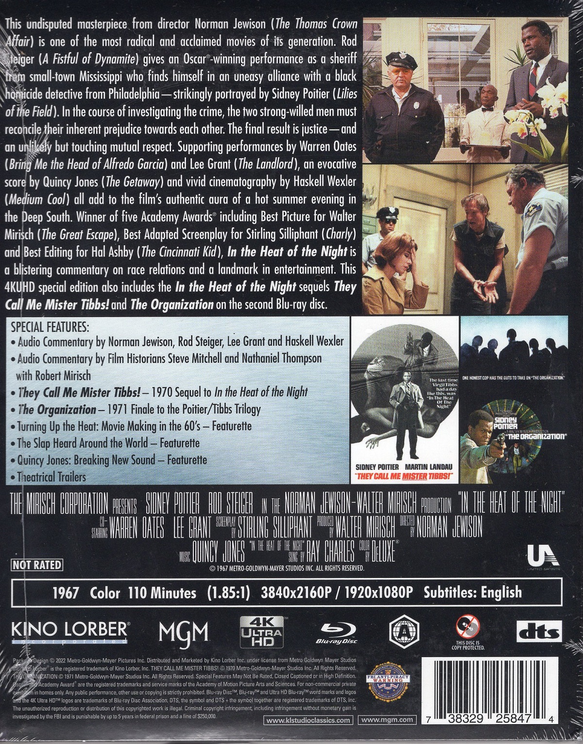 In the Heat of the Night (ej svensk text) (4K Ultra HD + Blu-ray) - 2