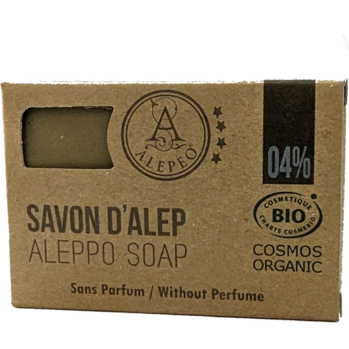 Aleppotvål 4% 100g