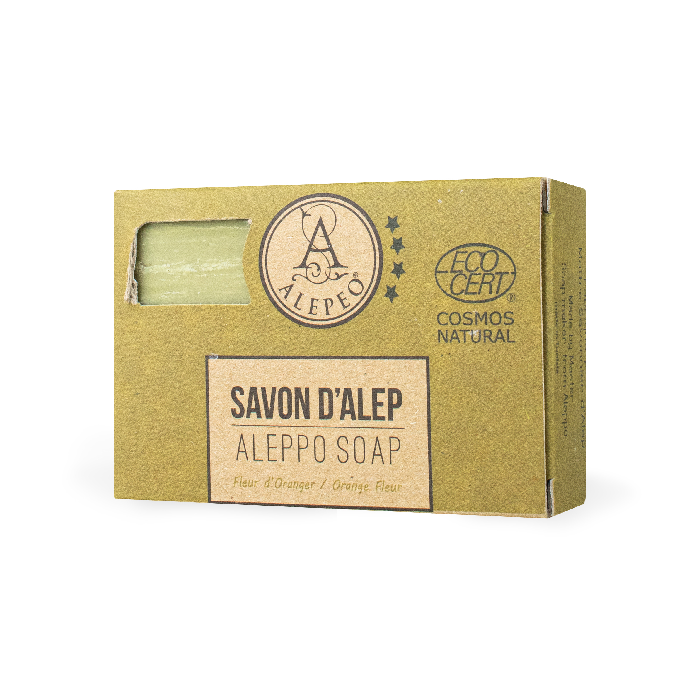 Aleppotvål 4% Orange Fleur 100g