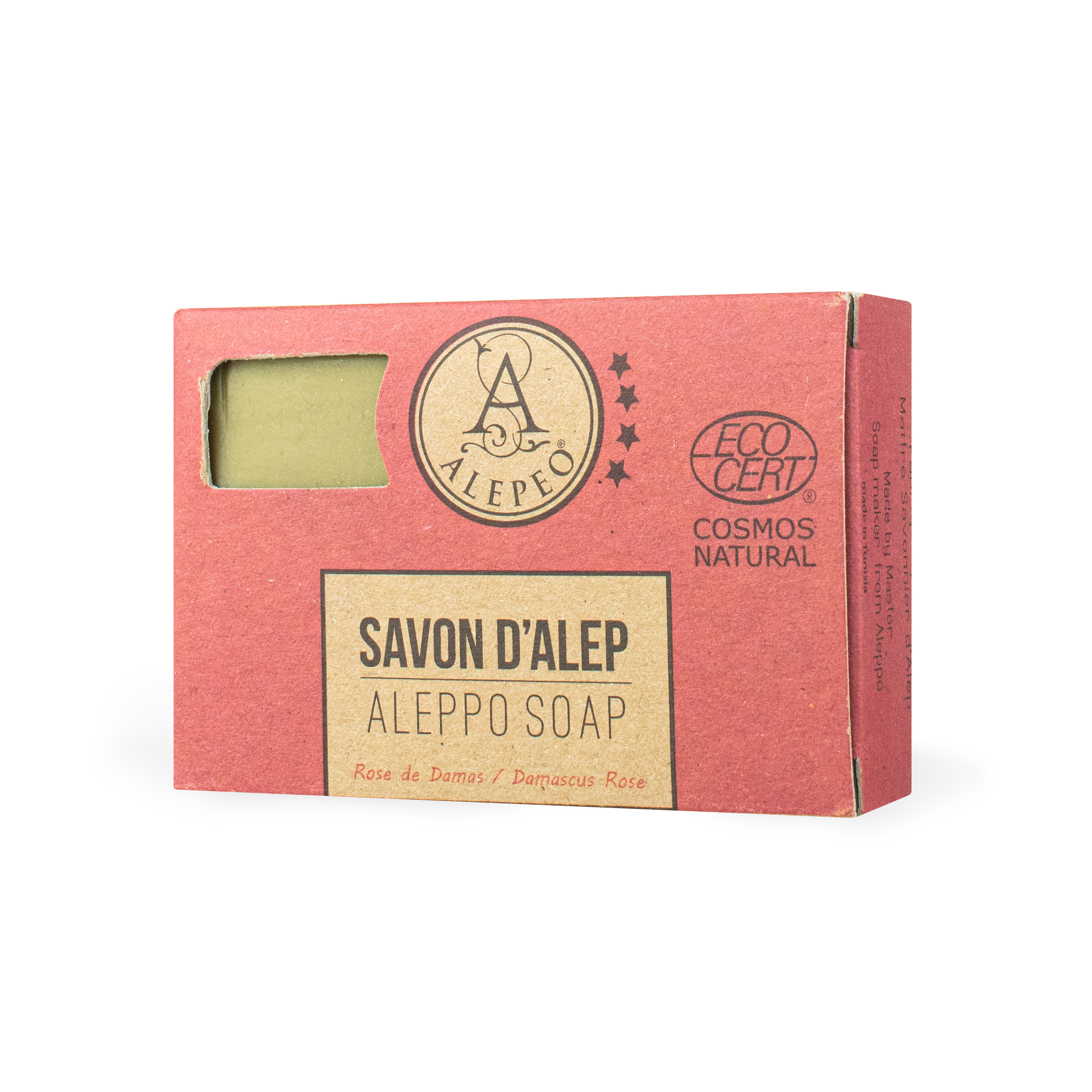 Aleppotvål 4% Damascus Rose 100g