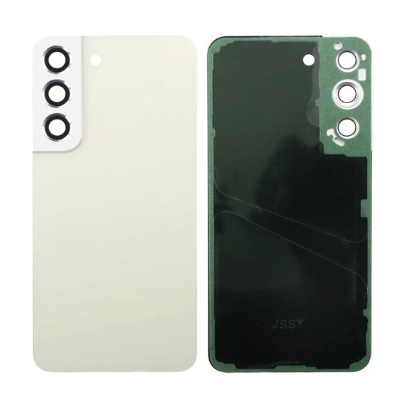 Samsung Galaxy S22 Baksida med tejp - Cream