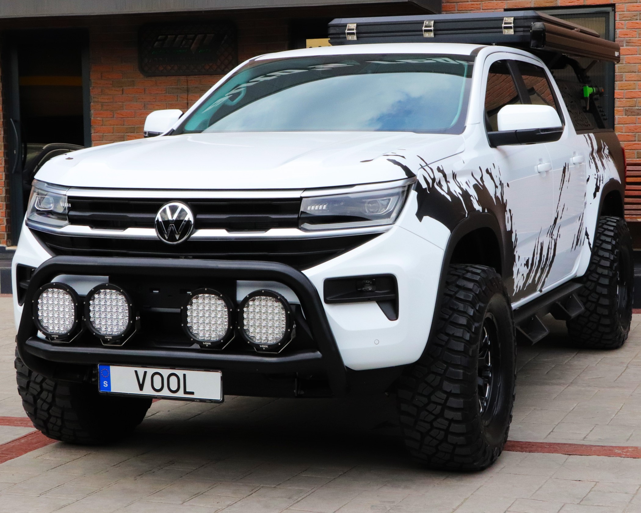 STOR QUADRO 76MM frontbåge - VW Amarok 2023-