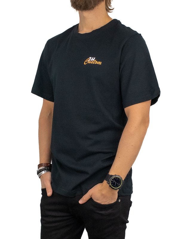 Jernhest - T-shirt Hot Rod Svart - Custom CA - 2
