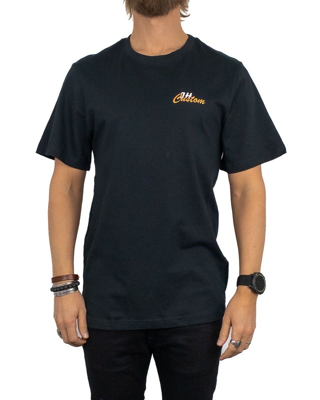 Jernhest - T-shirt Hot Rod Svart - Custom CA - 3