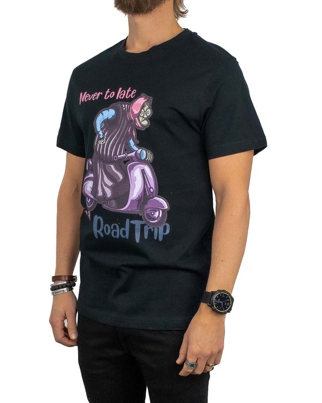 Jernhest - T-shirt Svart - Granny Tee - 3