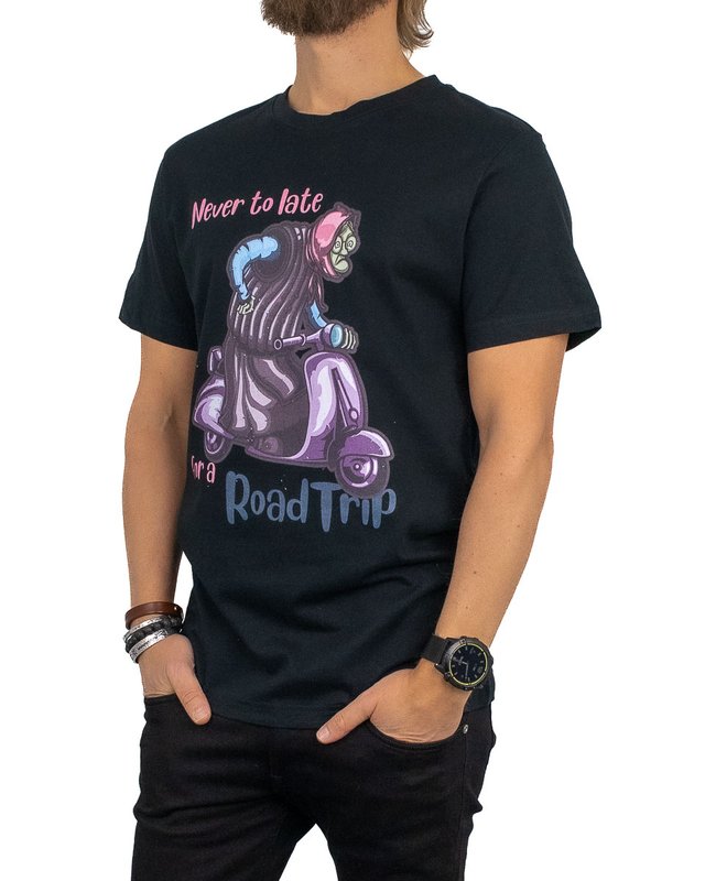 Jernhest - T-shirt Svart - Granny Tee - 2