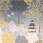 Pagoda, Greeting Card
