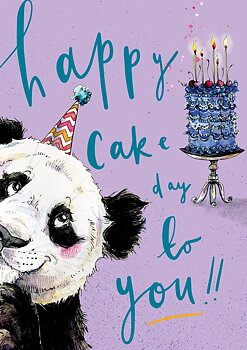Happy Cake Day, Greetings Card