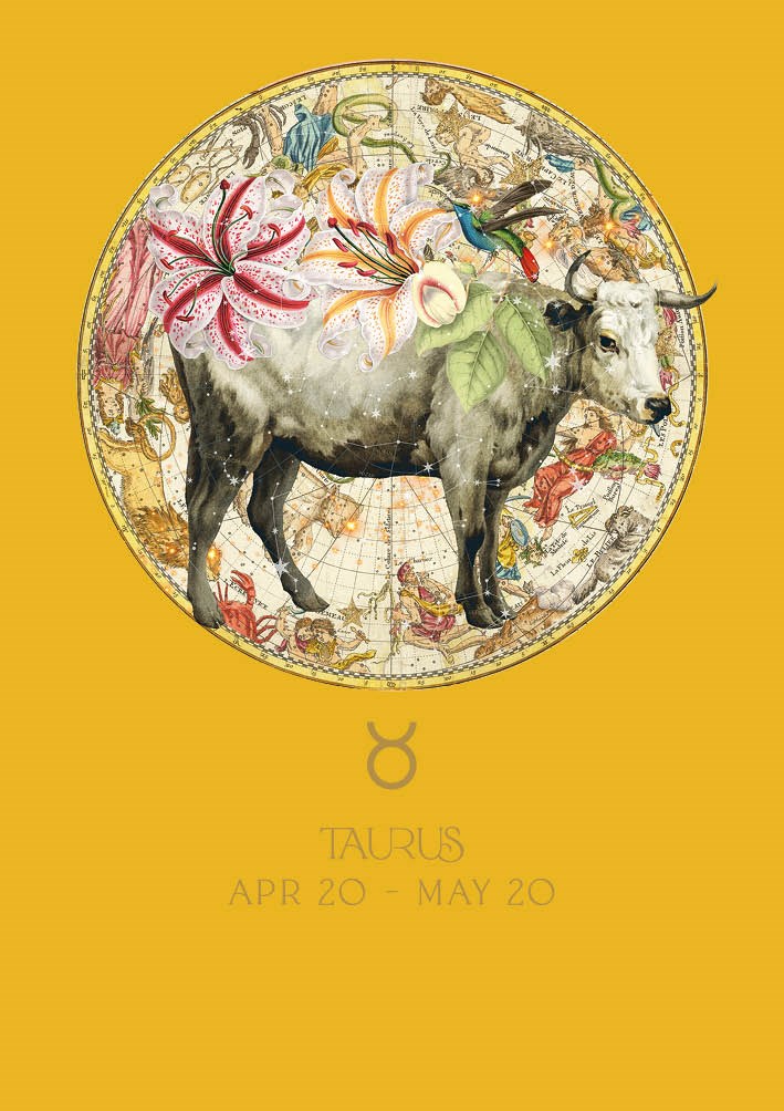 Taurus, Greeting Card