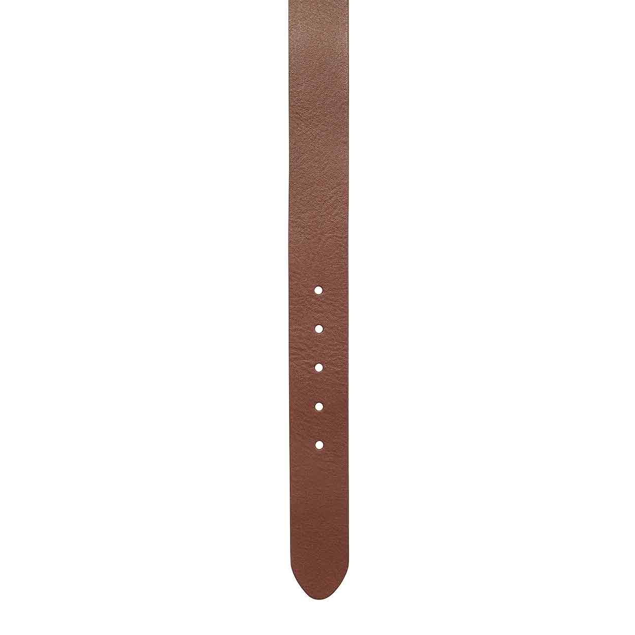 Carhartt WIP - Script Belt Leather Cognac/Silver - 2