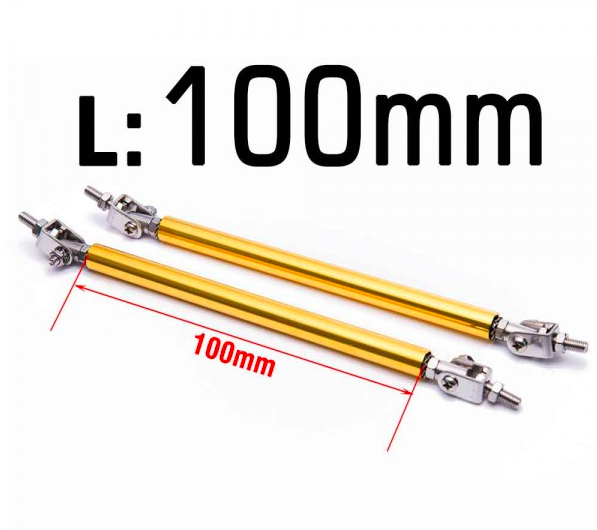 Universal Spoilerstag 150mm-200mm - GULD