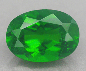0,85 ct muy hermosa piedra preciosa de diópsido de cromo genuino natural de alta calidad - 3