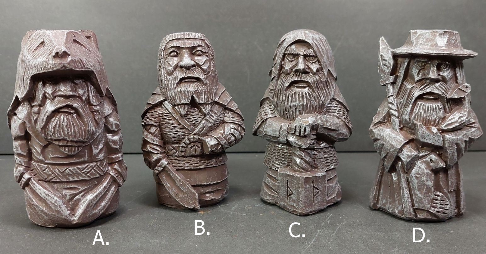 Norsk Skogs Gudar Figurer