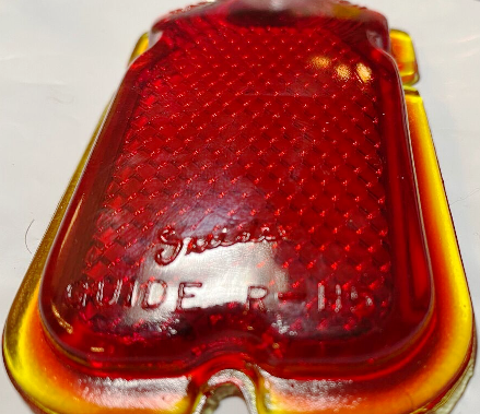 Rött Glas Tombstone,Av Glas Txt - 3