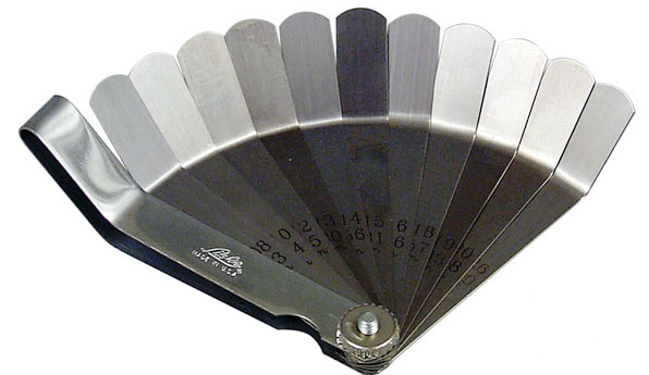 Feeler Gauge, Valve Tappets