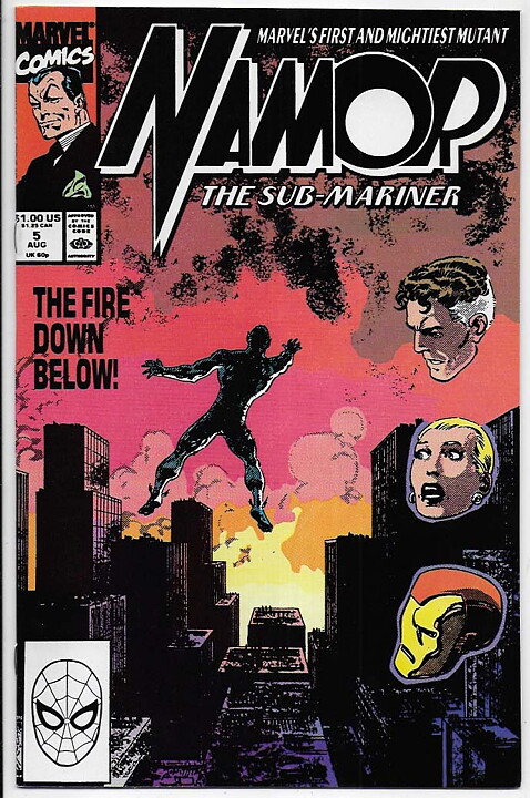 Namor, The Sub-Mariner # 5 VF/NM