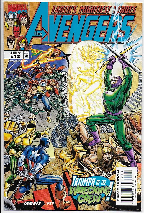 Avengers Volume 3 # 18 VF/NM