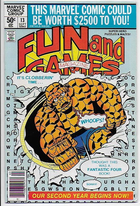 Fun and Games Magazine # 13 VF/NM