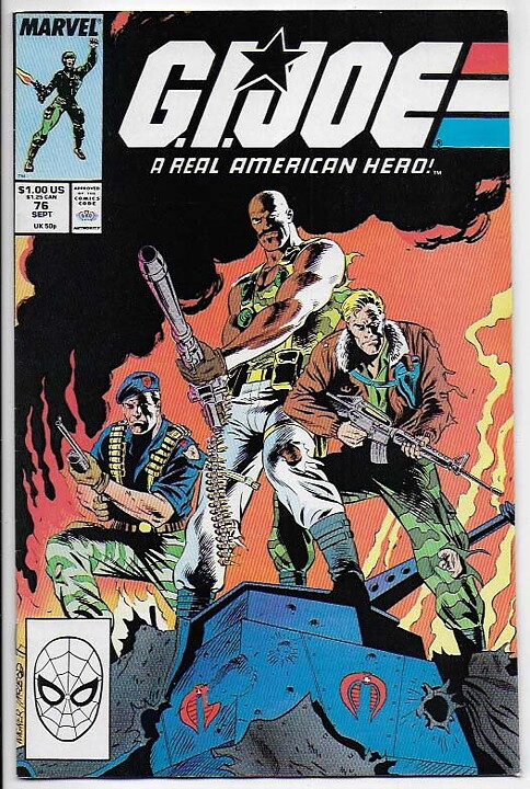 G.I. Joe, A Real American Hero # 76 VF/NM