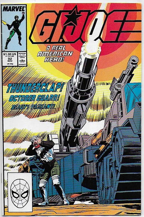 G.I. Joe, A Real American Hero # 92 VF/NM