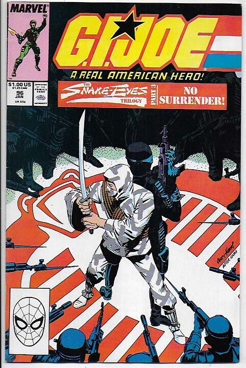 G.I. Joe, A Real American Hero # 96 VF/NM