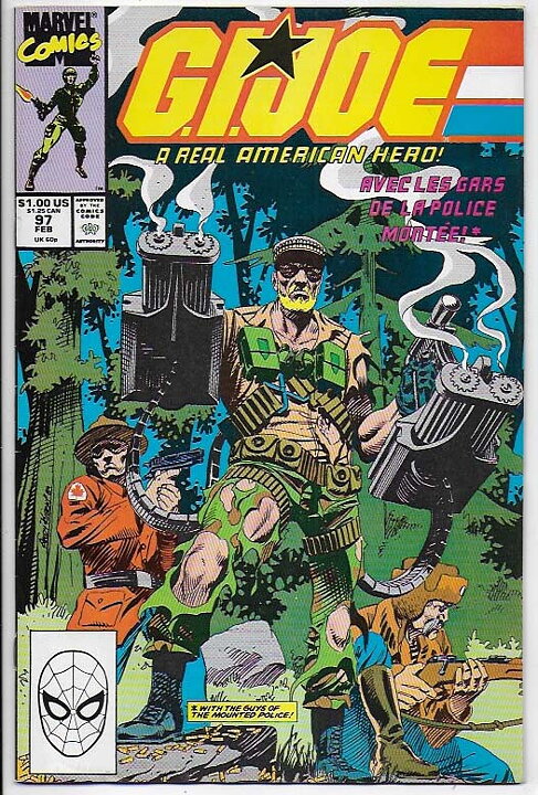 G.I. Joe, A Real American Hero # 97 VF/NM