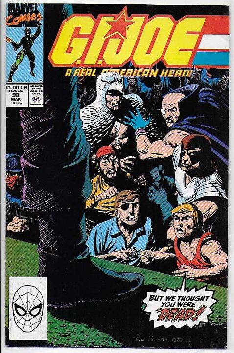 G.I. Joe, A Real American Hero # 98 VF/NM