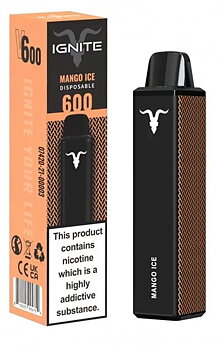 Ignite 600 Engångs Vape - Mango Ice