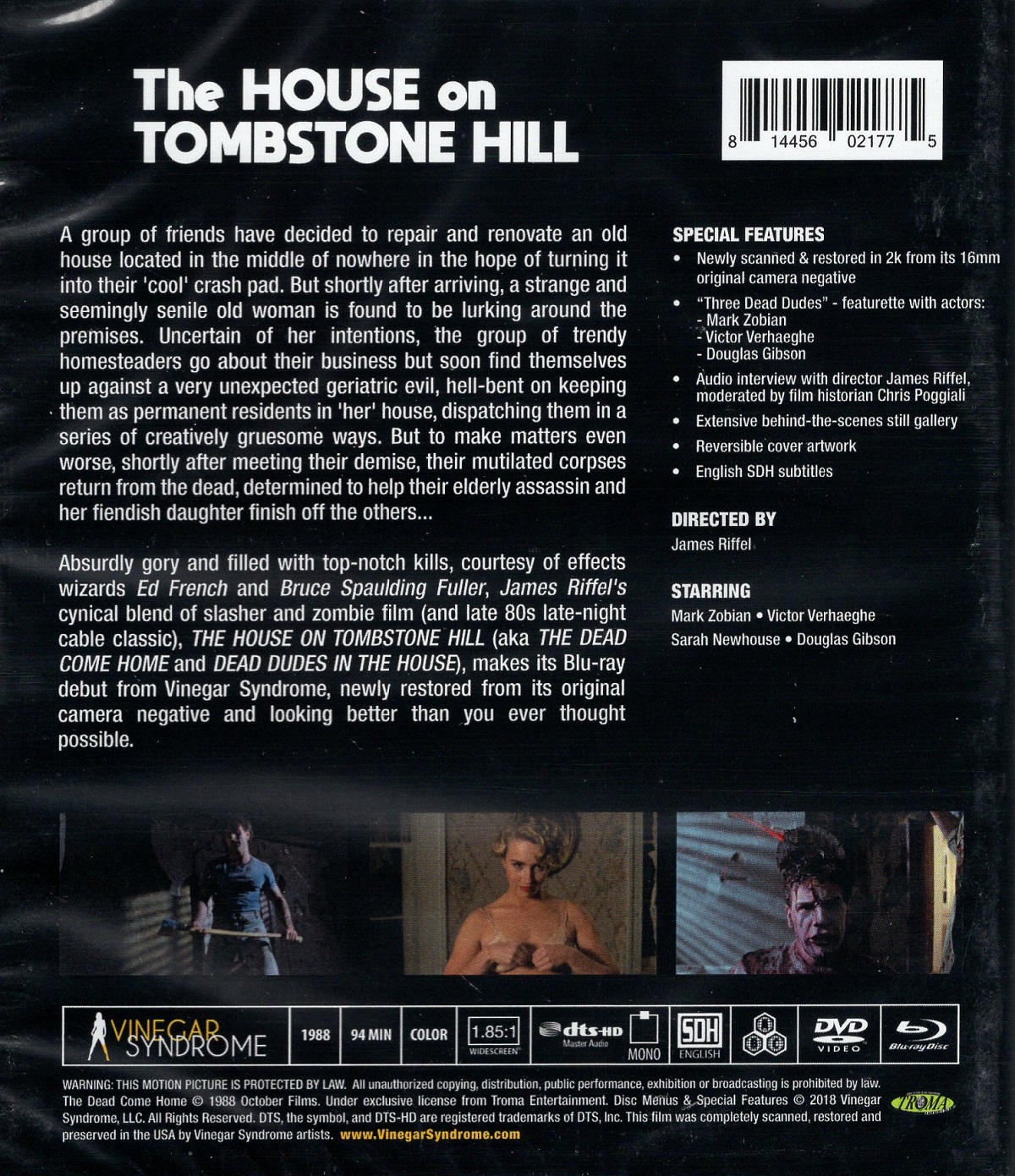 House On Tombstone Hill (ej svensk text) (Blu-ray + DVD) - 2