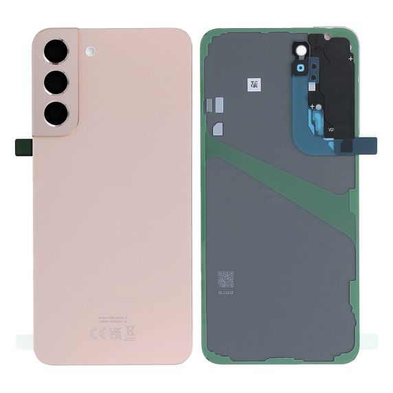 Original Samsung Galaxy S22 Plus Baksida med tejp - Rosa