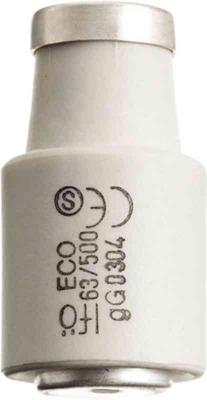 Säkring, typ gG Eco, 500 volt 63A