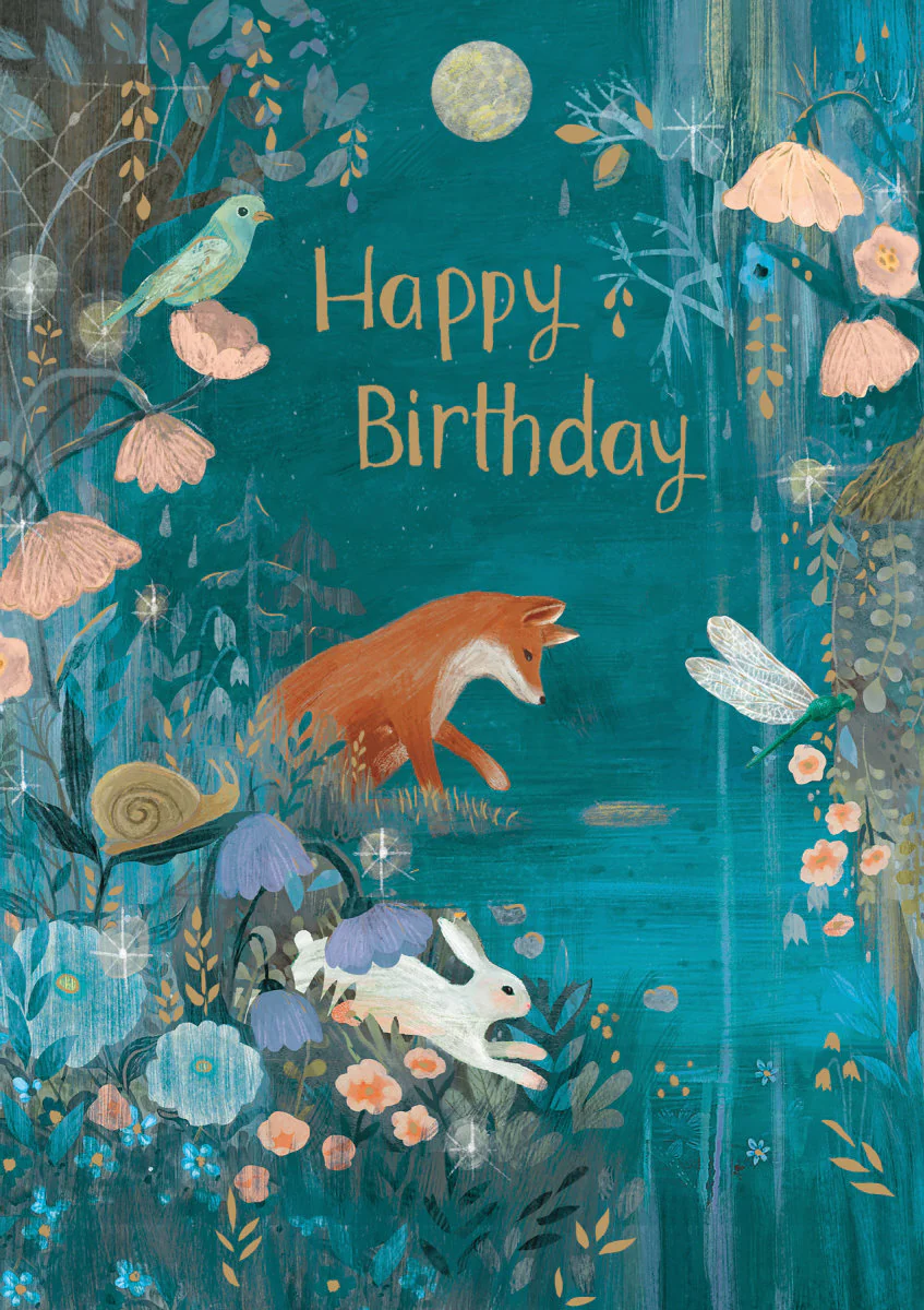 Enchanting Fox Greeting Card