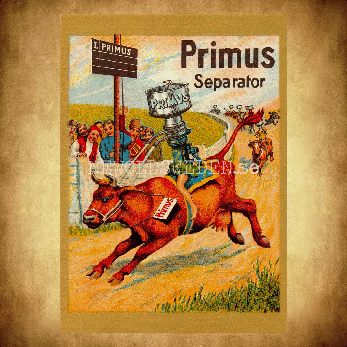 PRIMUS SEPARATOR Första plats- Vykort A5 - 2