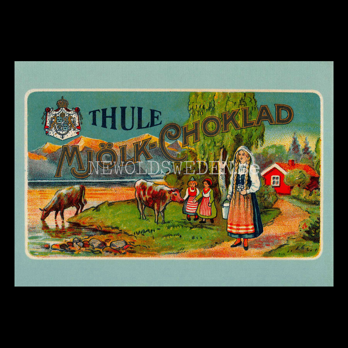 THULE MJÖLK-CHOKLAD STOCKHOLM - Vykort A5