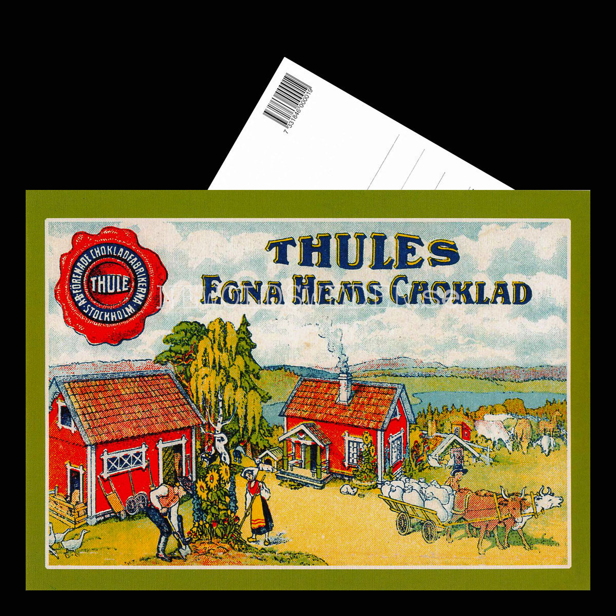 THULE EGNA HEMS CHOKLAD STOCKHOLM - Vykort A5 - 3
