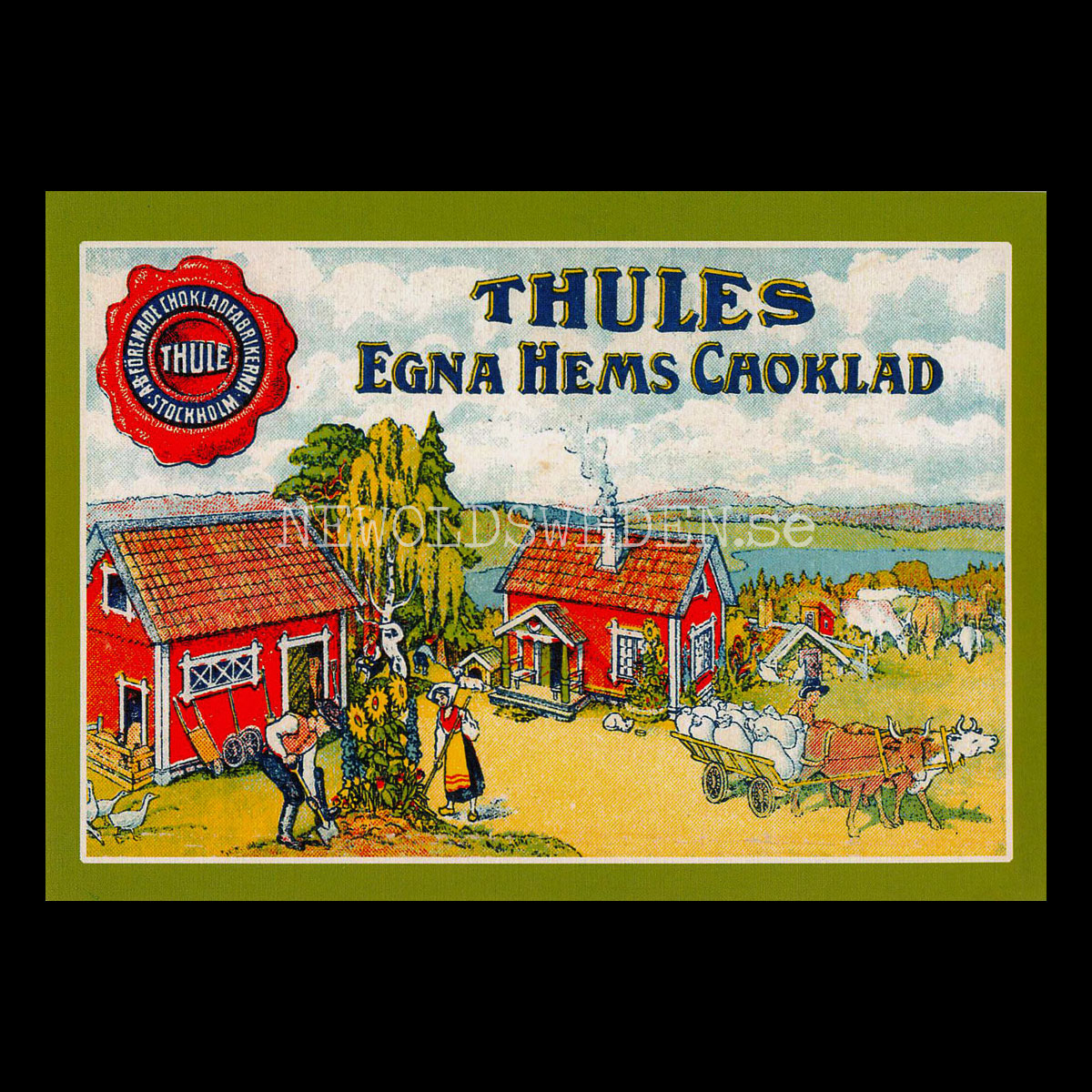 THULE EGNA HEMS CHOKLAD STOCKHOLM - Vykort A5
