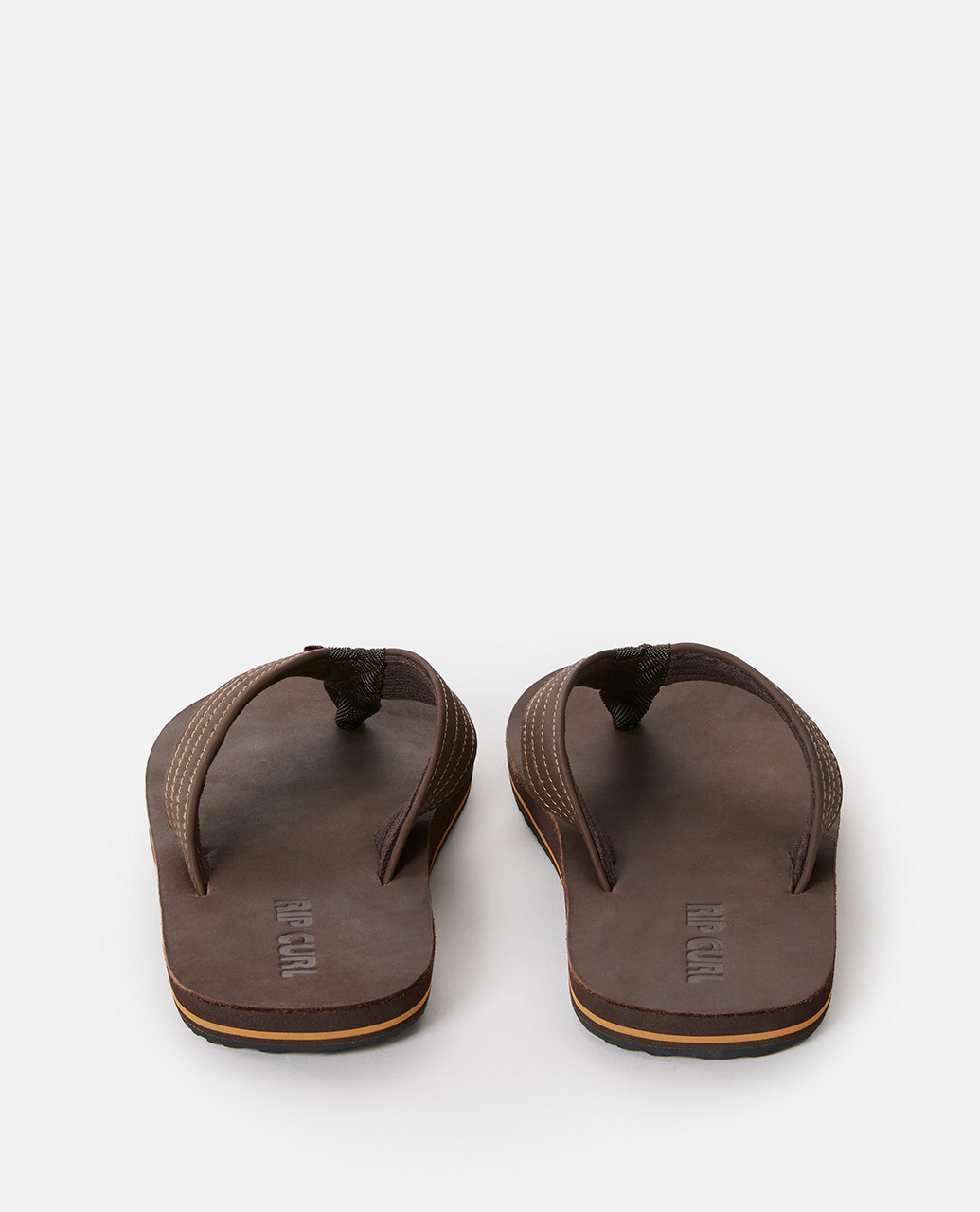 Rip Curl sandal Surf revival leather open toe dark brown - 5