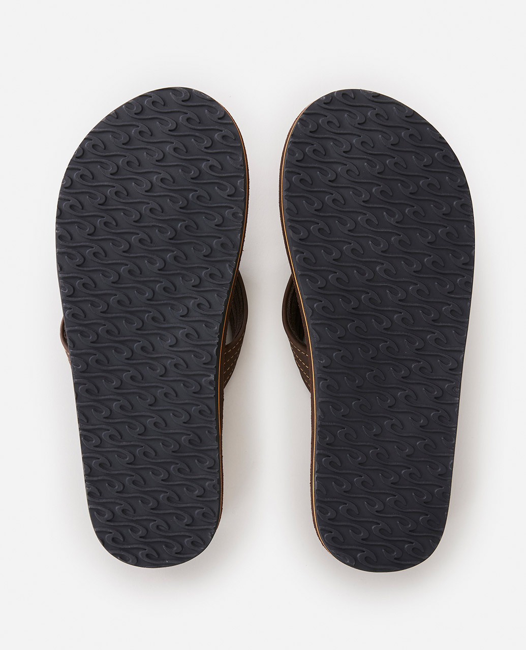 Rip Curl sandal Surf revival leather open toe dark brown - 3