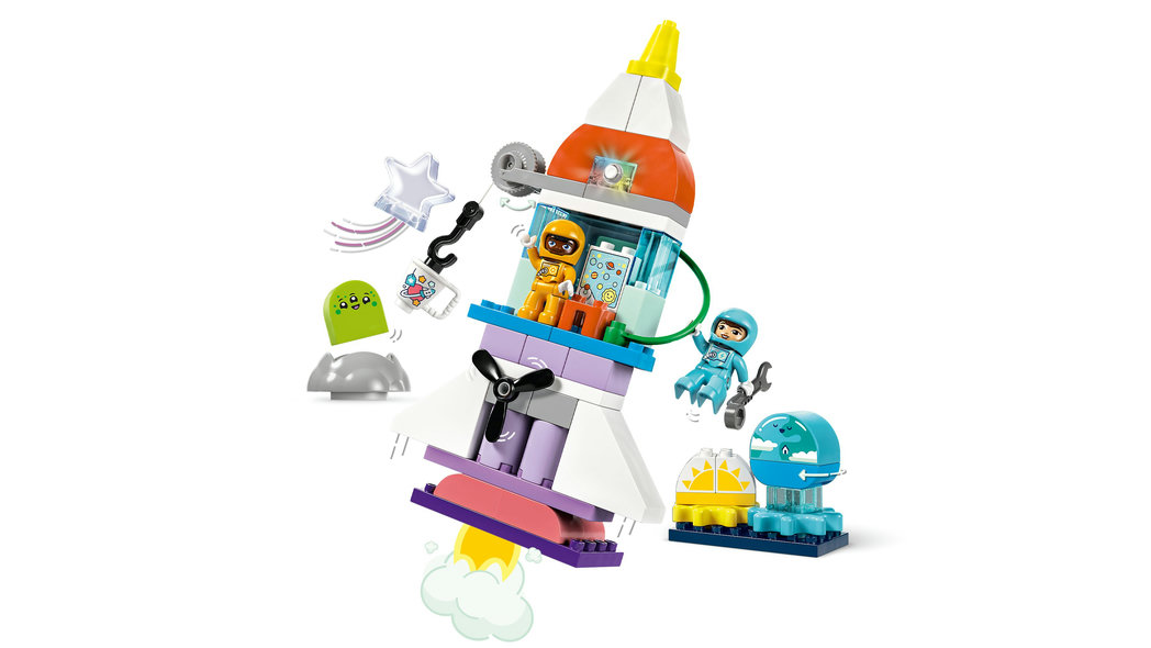 LEGO 10422 3in1 Äventyr med rymdfärja Duplo - 4
