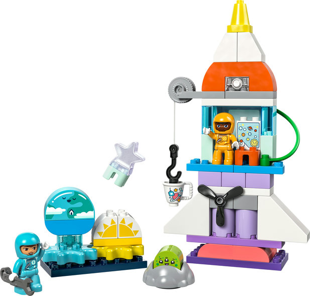 LEGO 10422 3in1 Äventyr med rymdfärja Duplo - 3