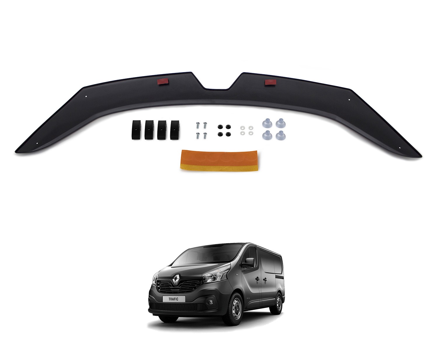 Huvskydd - Renault Trafic 2015-2019 - 3