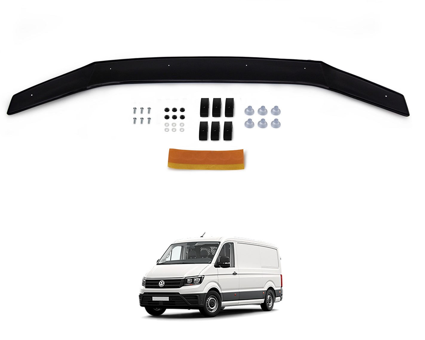 Huvskydd - VW Crafter 2017- - 3