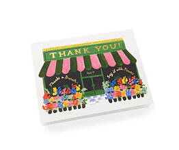 Flower Shop Thank You Card