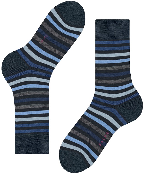 FALKE Tinted Stripe Merino-ull Herr - 2