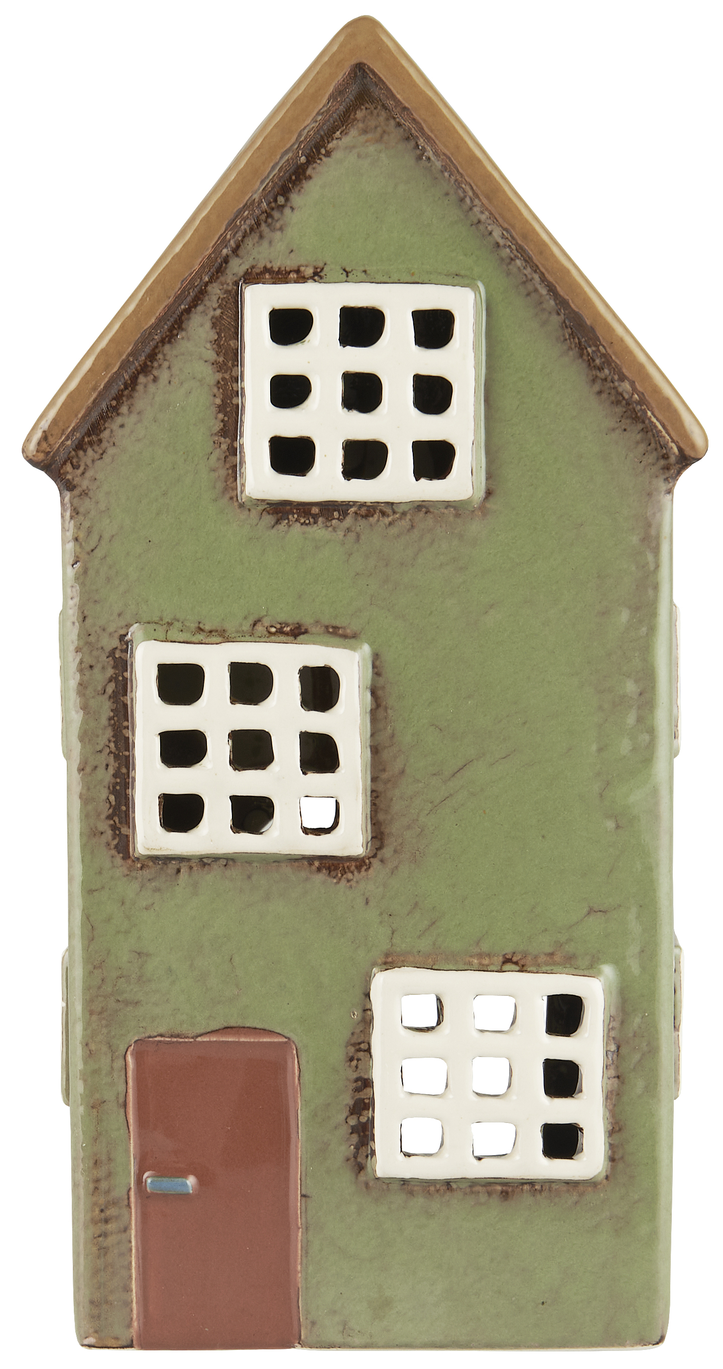 Huslykta - Lykta hus - Nyhavn - Grön - 21,5 cm - 7