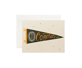 Congrats Pennants Card