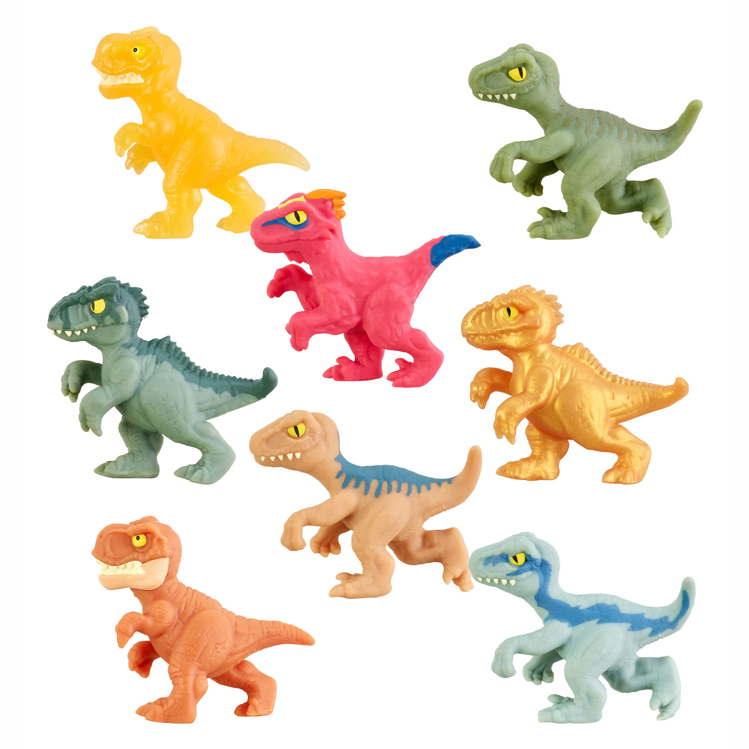Goo Jit Zu Jurassic Minis, 1 st - 2