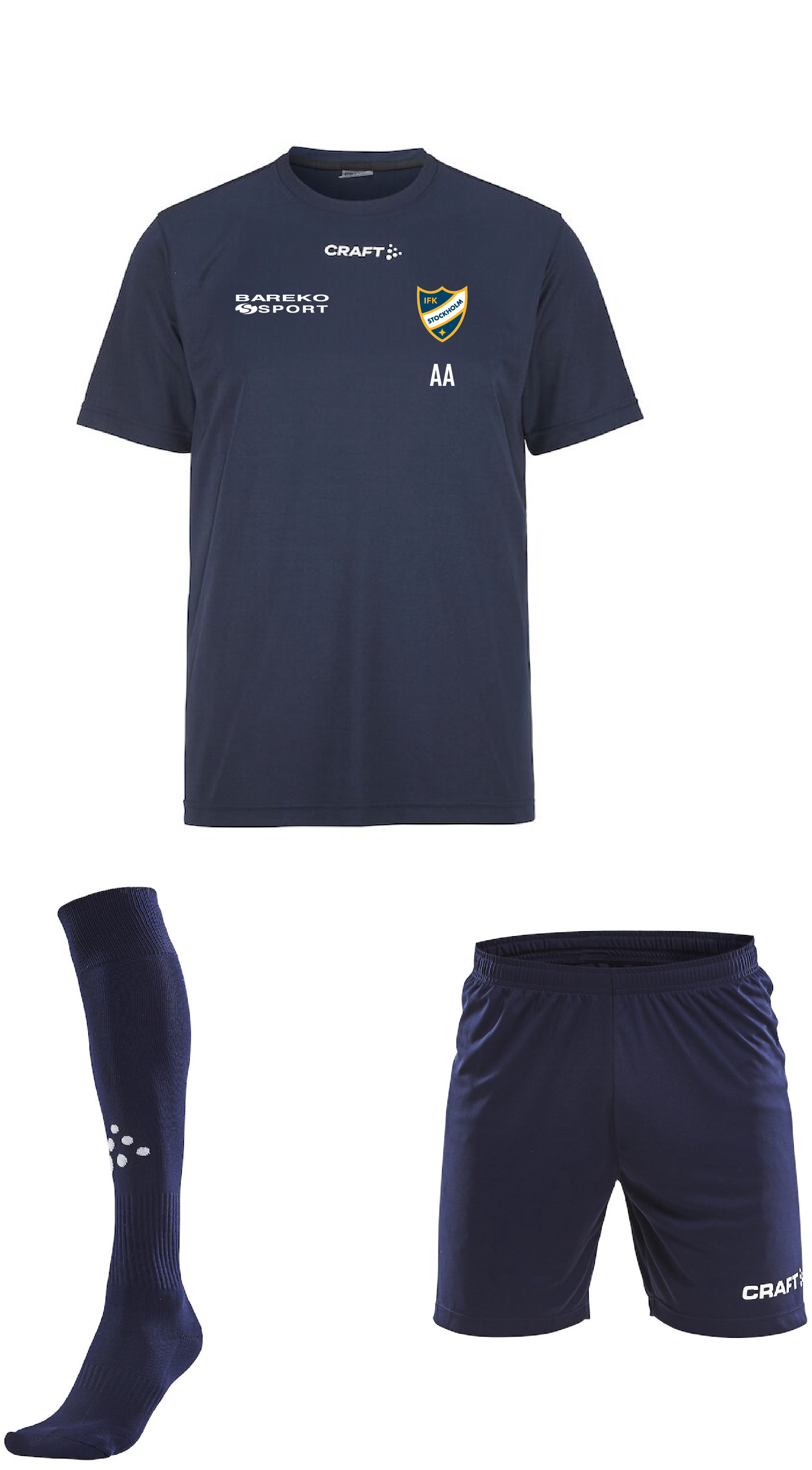 PAKET Träningskit IFK Stockholm