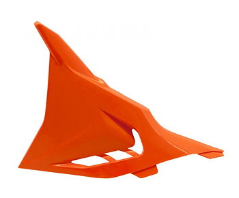 RTECH, VENTILERAD LUFTBURKSPANEL (VÄNSTER), ORANGE, 125-500cc