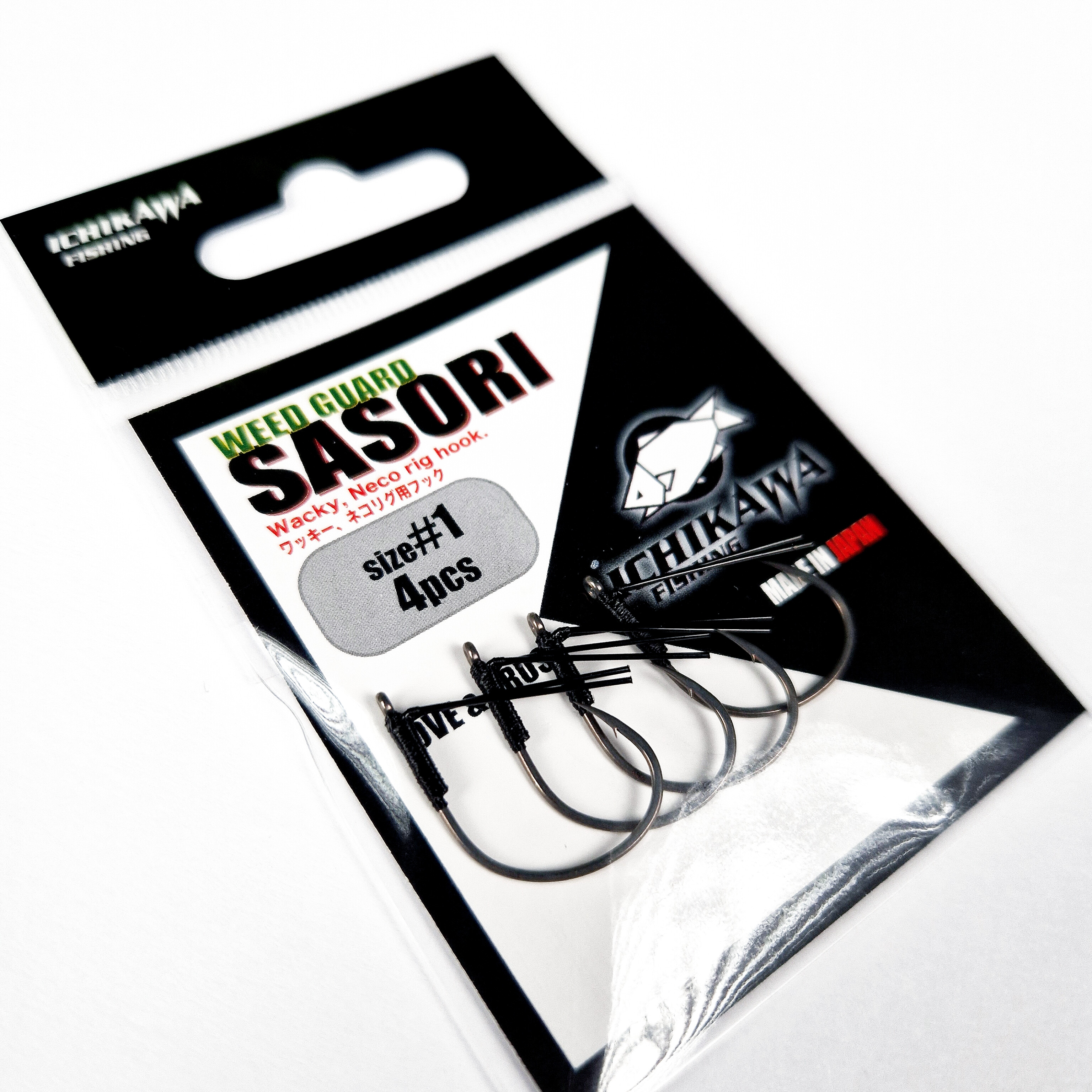 Ichikawa Weed Guard Sasori Wacky & Neko Hook  - 2